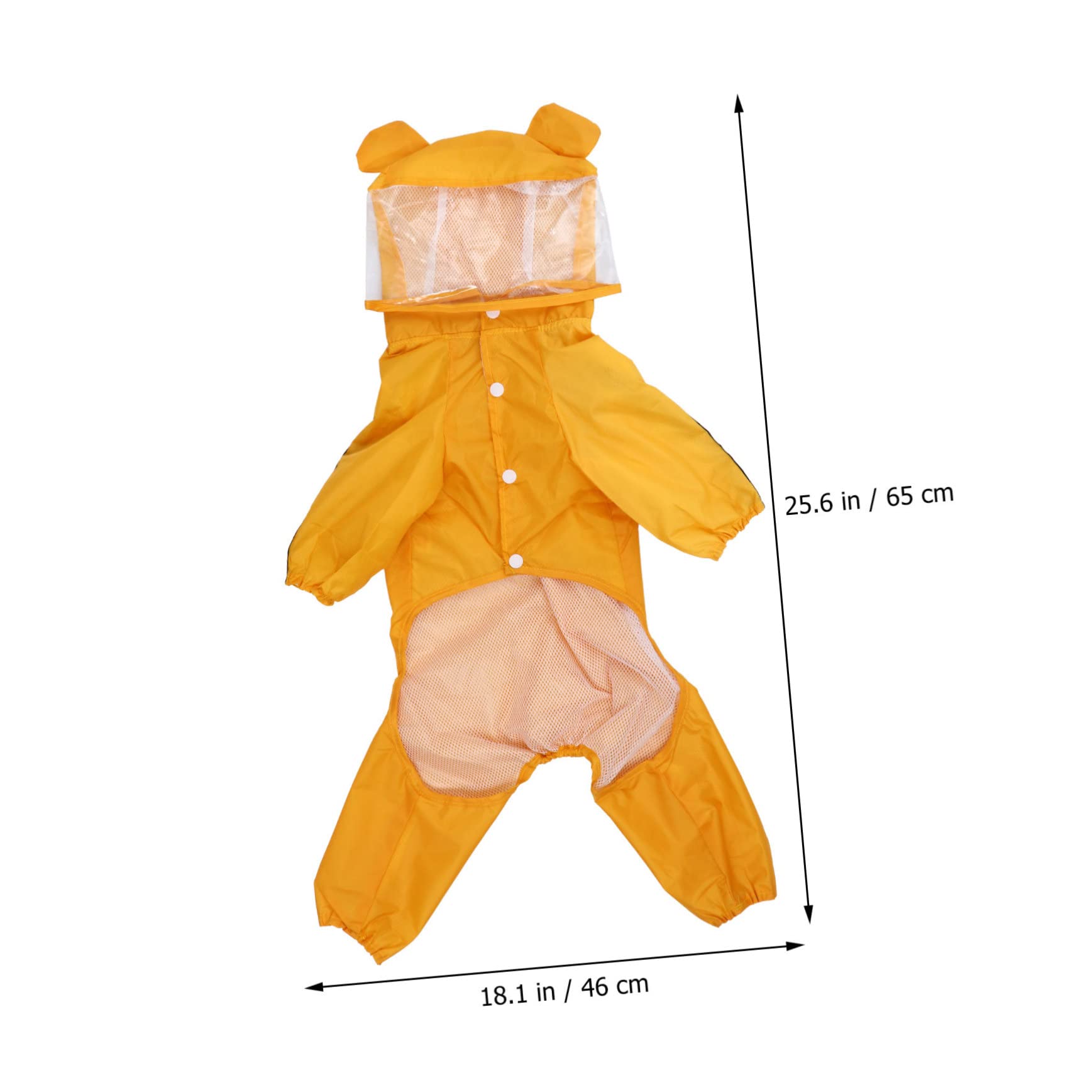 Manteaux imperméables pour Chiens, imperméables pour Chiens, 3 pièces, imperméables pour Animaux de Compagnie, Tissu réfléchissant pour Petits Chiens