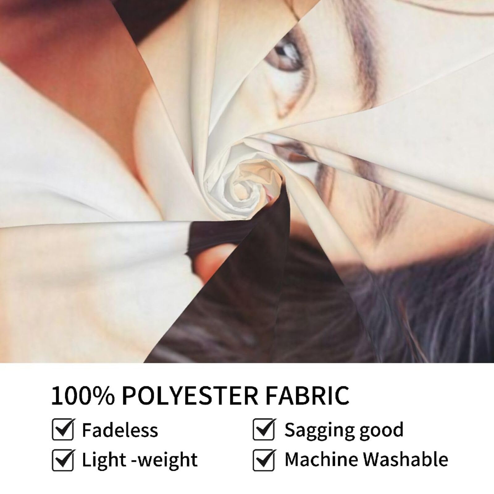 Amazon.co.jp: 中山美穂 タペストリー インテリア 装飾アート 壁掛け