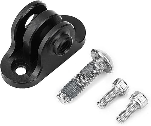 Miniatura 7 de Vbestlife Soporte de metal para computadora de bicicleta, soporte de adaptador de cámara, accesorio de montaje combinado de bicicleta, adaptador