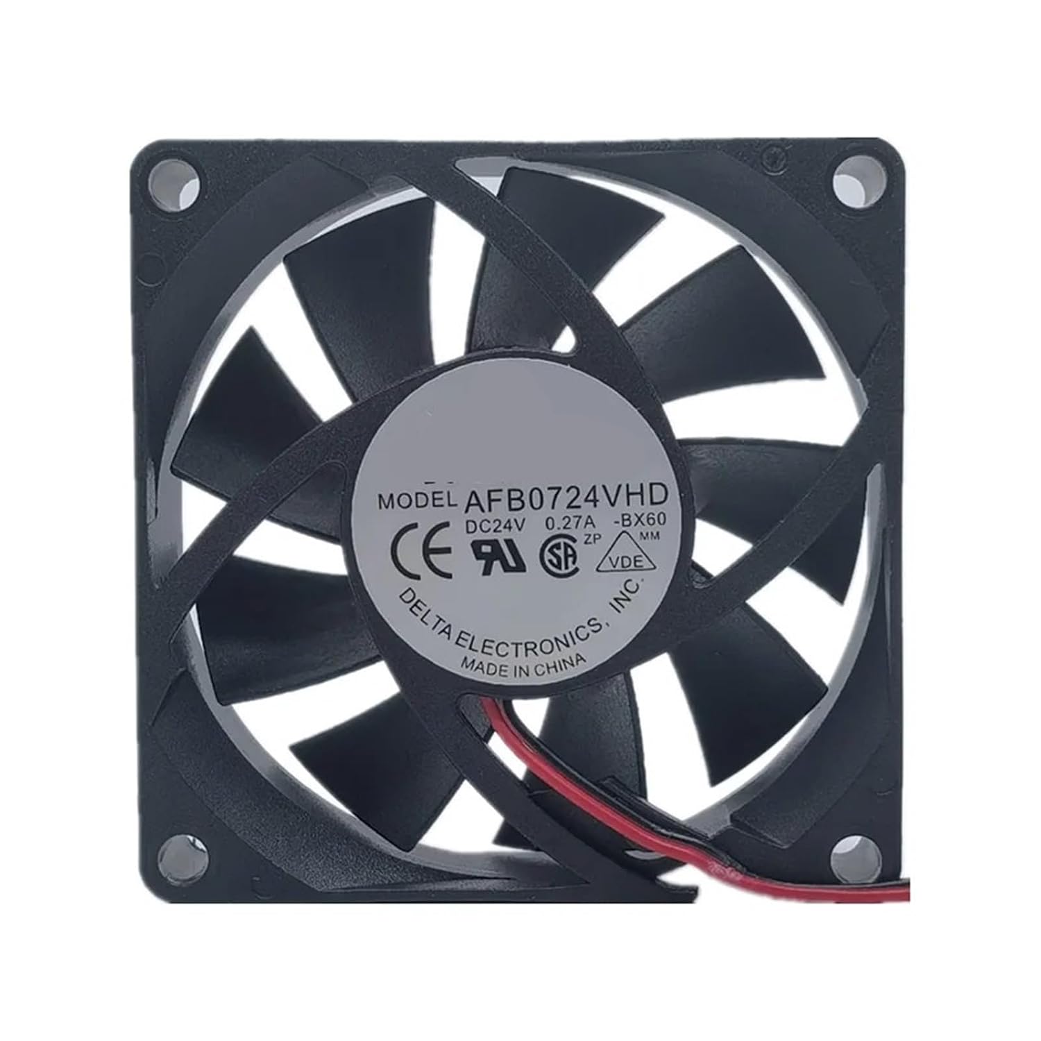 1pc AFB0724VHD 24V 0.27A 7020 7cm Industrial Machine Frequency Converter Cooling Fan