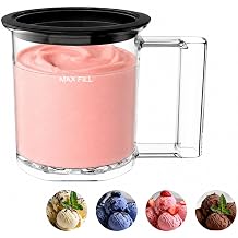 KF-2501 20 oz Pint Replacement Container Cup with Storage Lid for Frozen Treat Makers, Extra Pint for Ice Cream/Gelato/Sorbet Bases, Freezer Storage, Single-Batch Prep (1-pack)