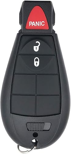 Funda de repuesto para llavero de 3 botones para Dodge Ram 1500 2500 3500 Truck sin llave