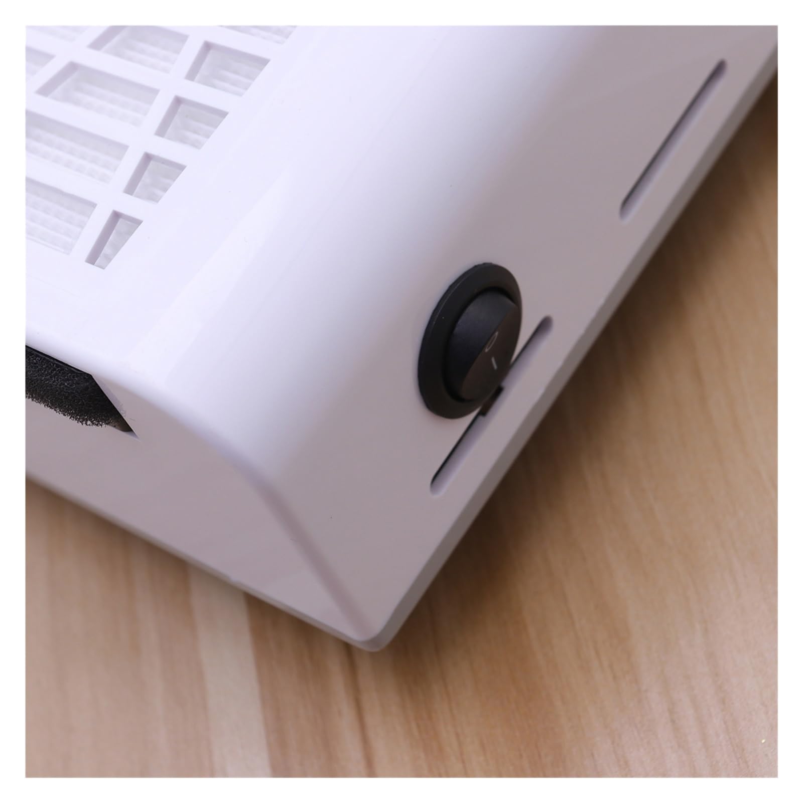 Collettore di polveri per unghie, 1Pc professionale 80W Collettore di polveri for unghie Aspirapolvere Dispositivo filtro senza fuoriuscite for
