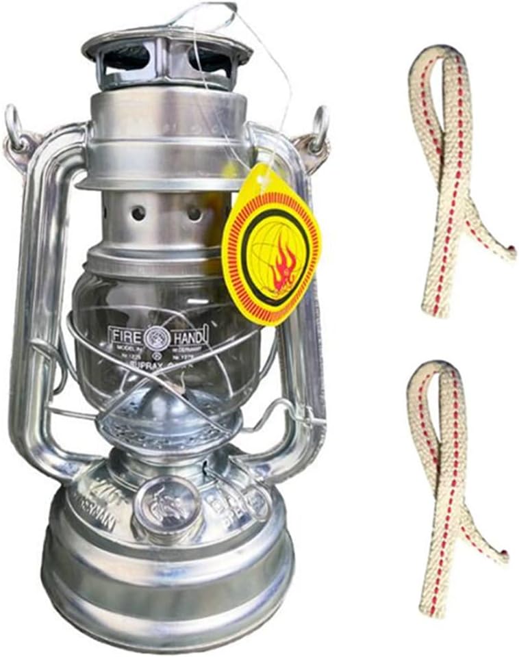 Decorative Lighting Oil Lamp with 2 Wicks 9.8 Retro Kerosene Lamp Oil Lamps for Indoors Large Vintage Hanging Lamps Burning Lantern for Camping Citronella Home Garden Patio Decoration