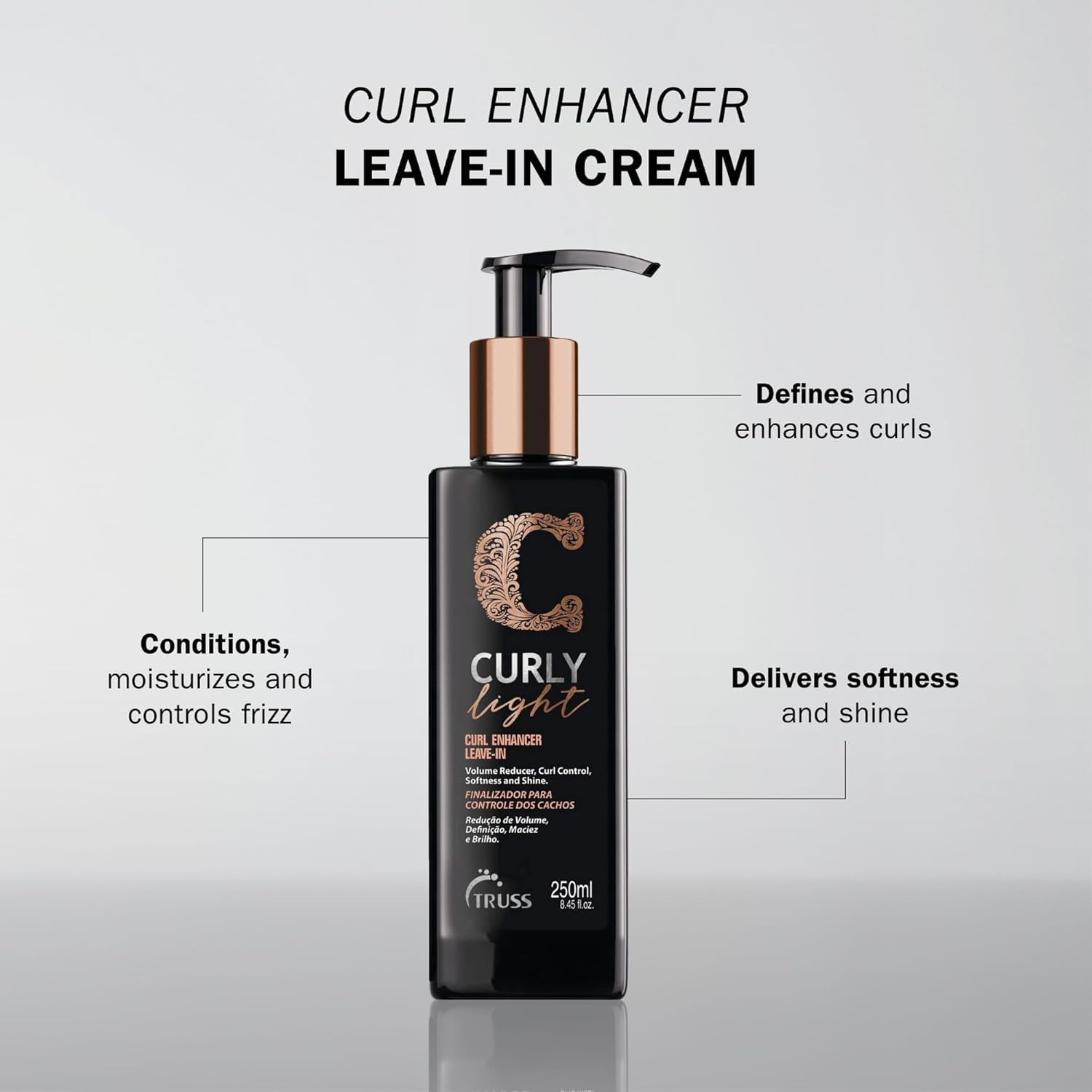 Truss Leave-In Curl Cream for Curly, Wavy and Textured Hair