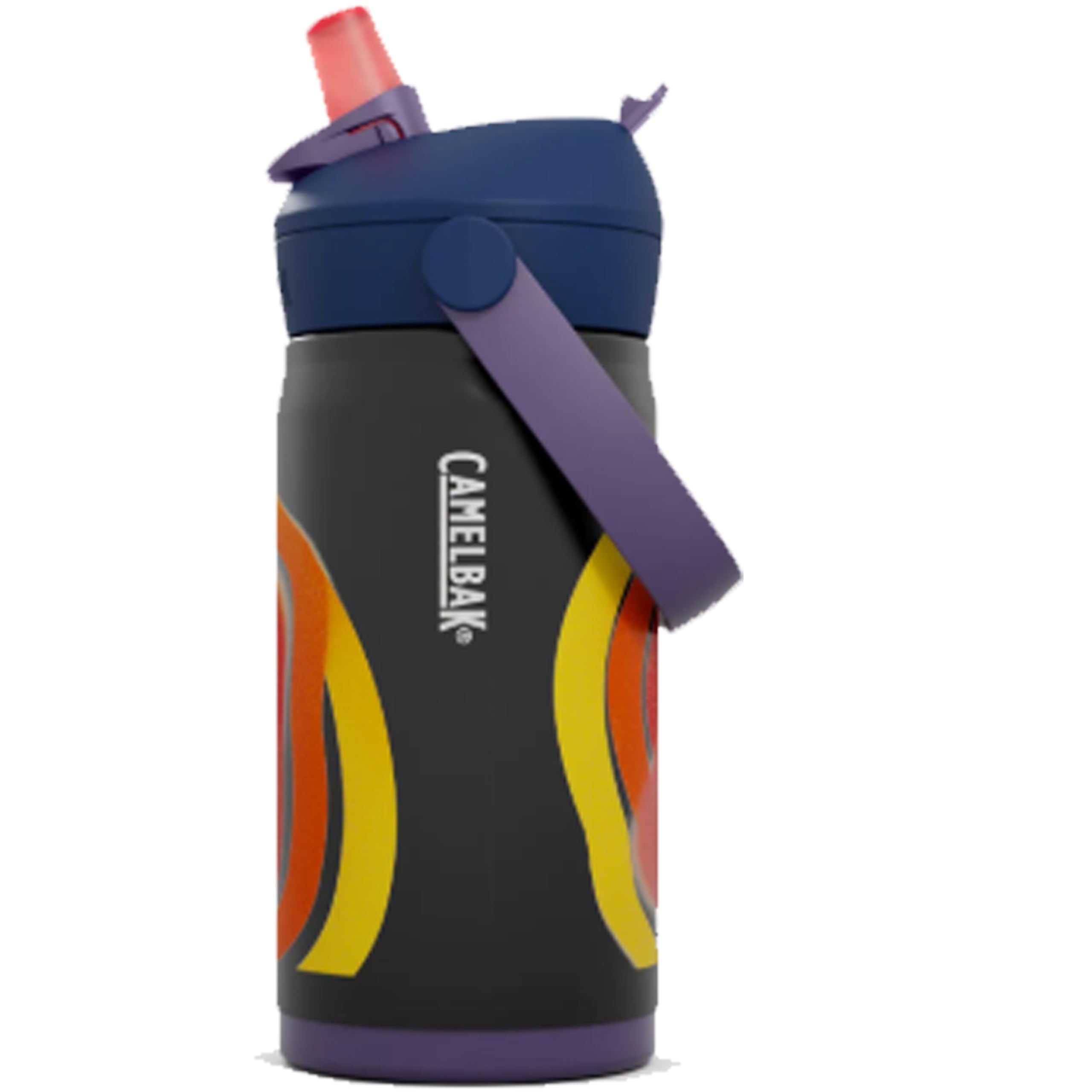 Gourde CamelBak Thrive Flip Straw Kids en acier inoxydable gourde isotherme cyclamen taille unique