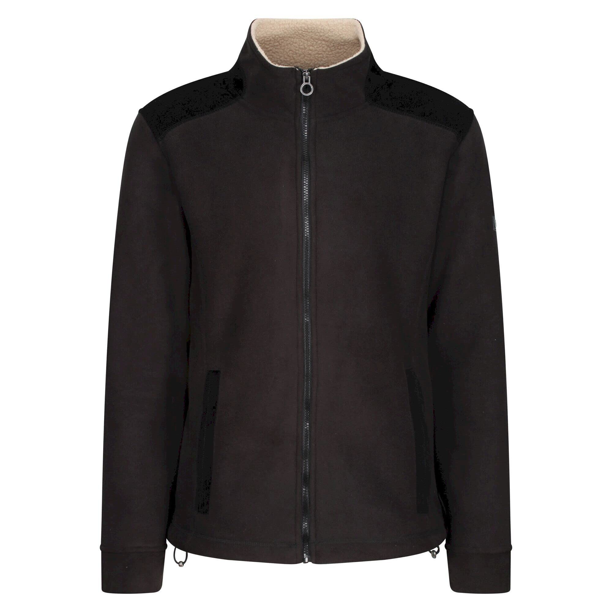 Regatta Professional Mens Faversham Full Zip Fleece Black XXXL