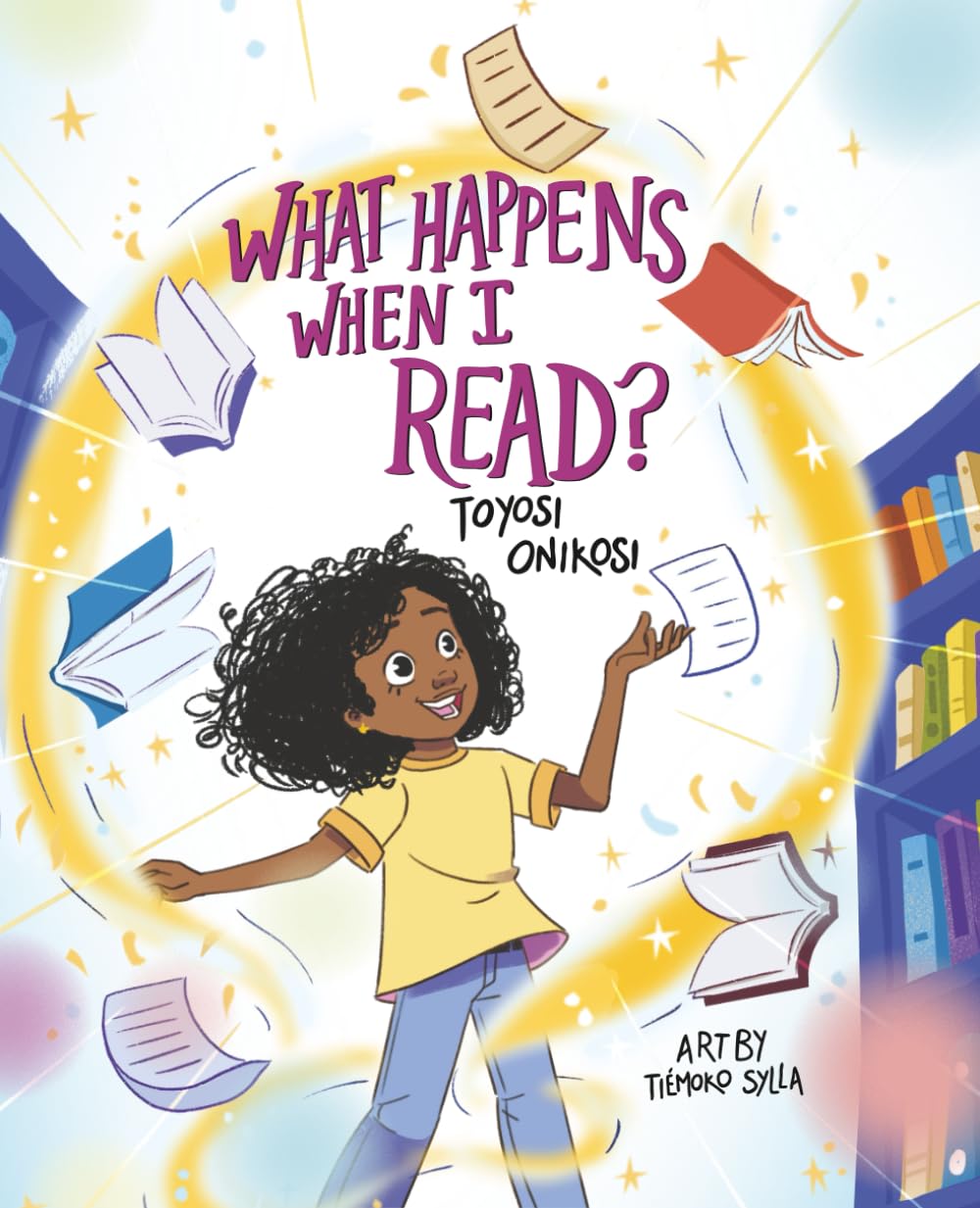 What happens when I read a book?