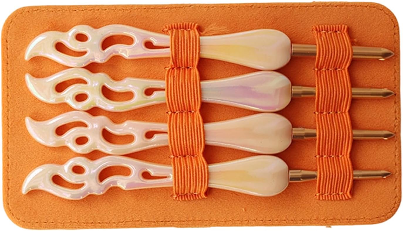 Hook with Large Ergonomic Handle for Comfortable Knitting and Crafting Projects Crochet Hook