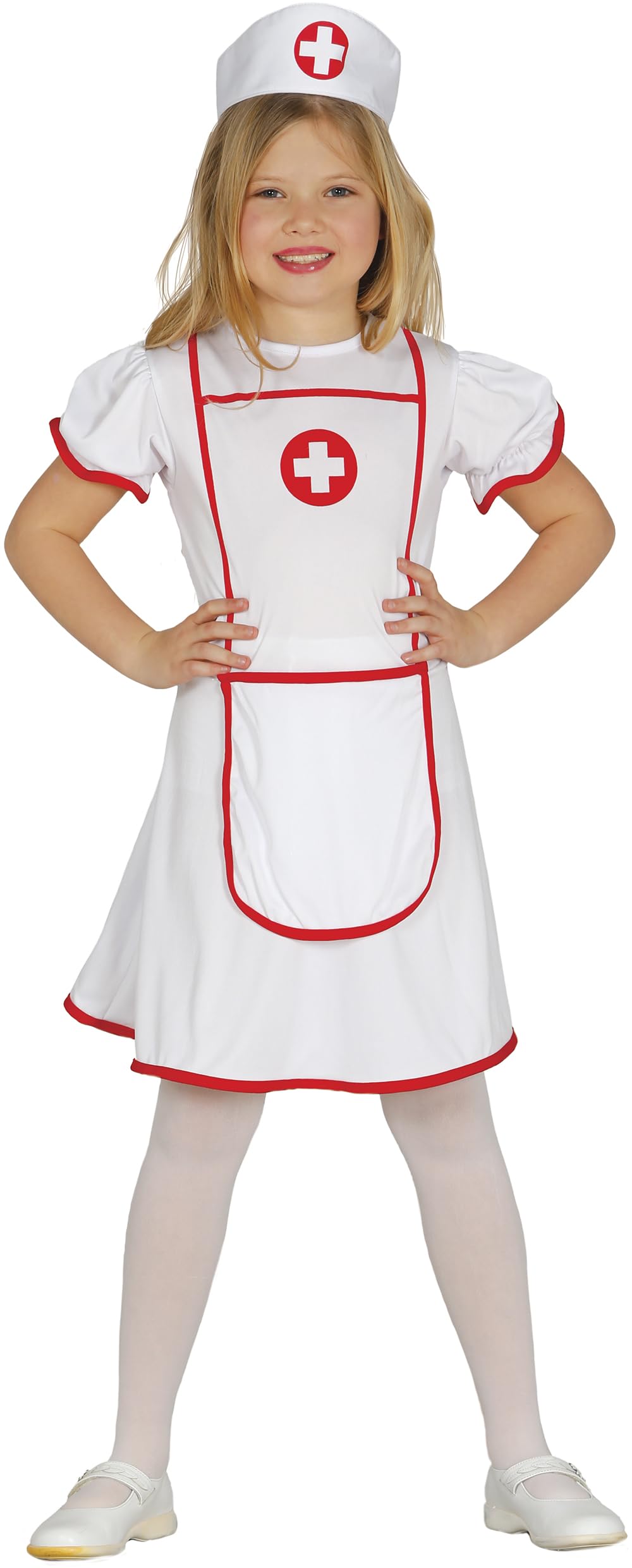FIESTAS GUIRCA Girls Nurse Uniform Costume