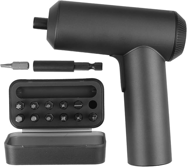 AICase Screwdriver Set,Cordless Electric Screwdriver Rechargeable 3.6V 2000mAh Li-ion 5N.m,Variable Speed Control,in Storage Case