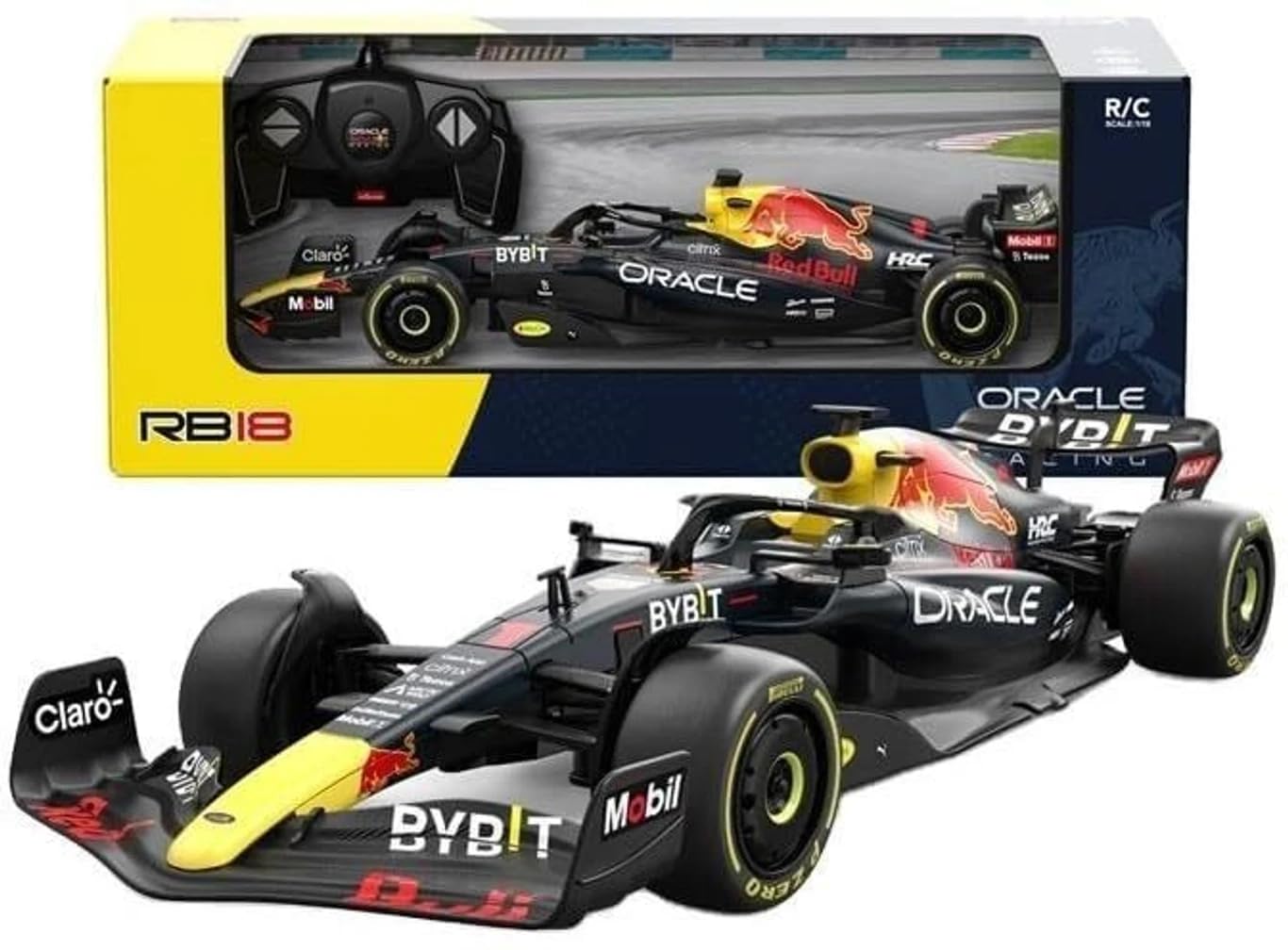 1:18 rb18 race car f1 toy car remote control toy kids rc toy car with controller for kids and adults gift (94800) (1:18 scale)