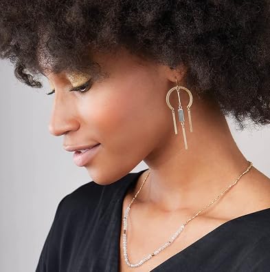 Scout Curated Wears - Dream Stone Earring - Turquoise/Silver
