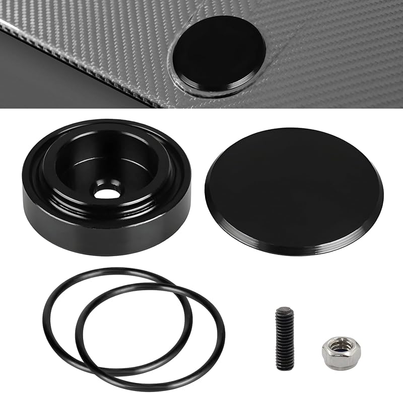 Tampa para eliminar limpador traseiro Rdxcv em alumínio com O-Ring – Kit