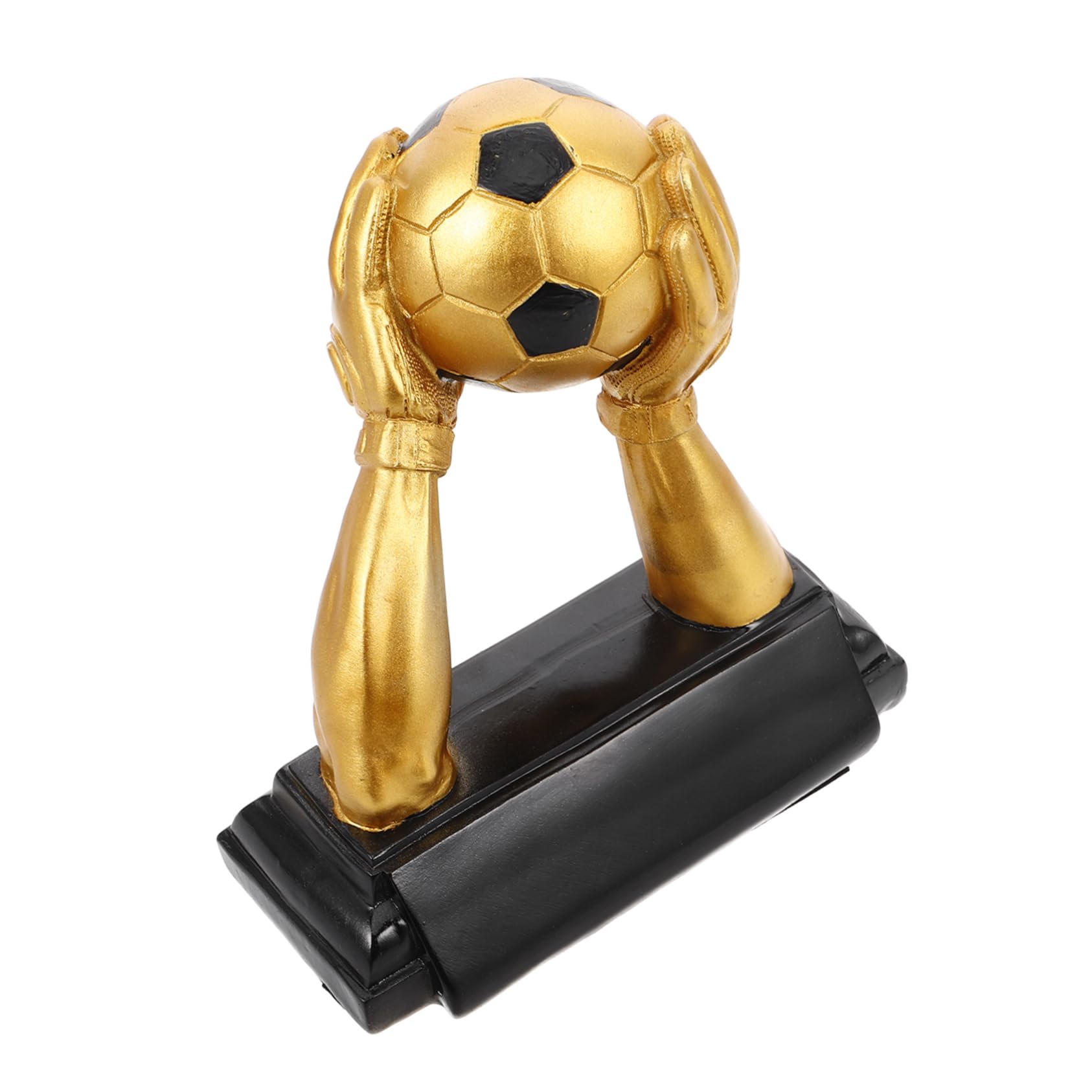 Fußball-trophäe Für Torhüter Goldene Auszeichnung Für Herausragende Leistungen Im Sport Robuste Resin-Konstruktion Für Wettbewerbe Und Turniere Ausgefallenes Design Mit