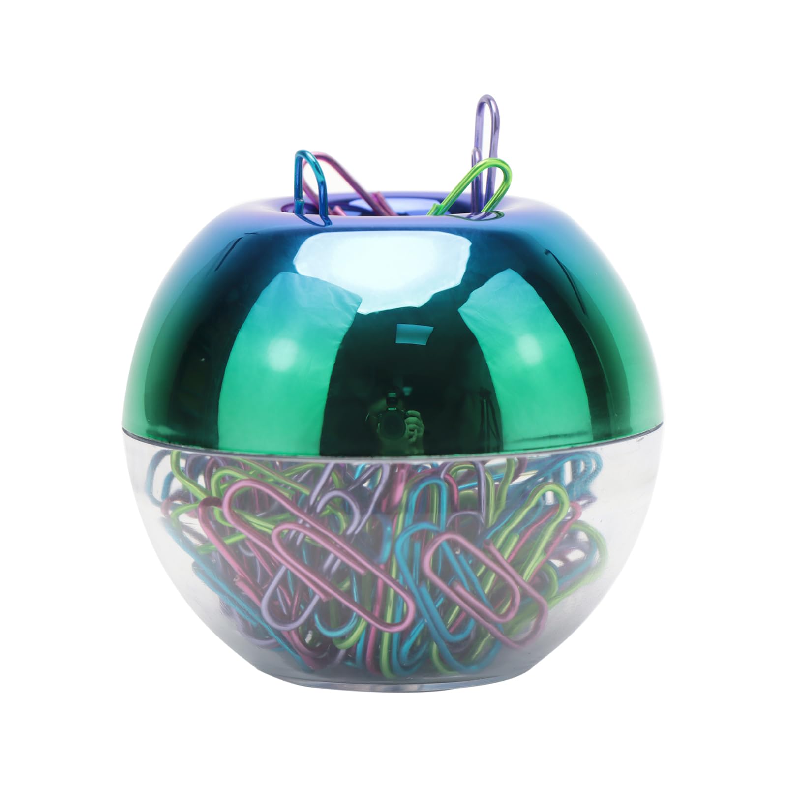 Porta Graffette Rapesco Con 100 Graffette - Bianco/trasparente, Pratico Per Ufficio E Casa - Foto 12