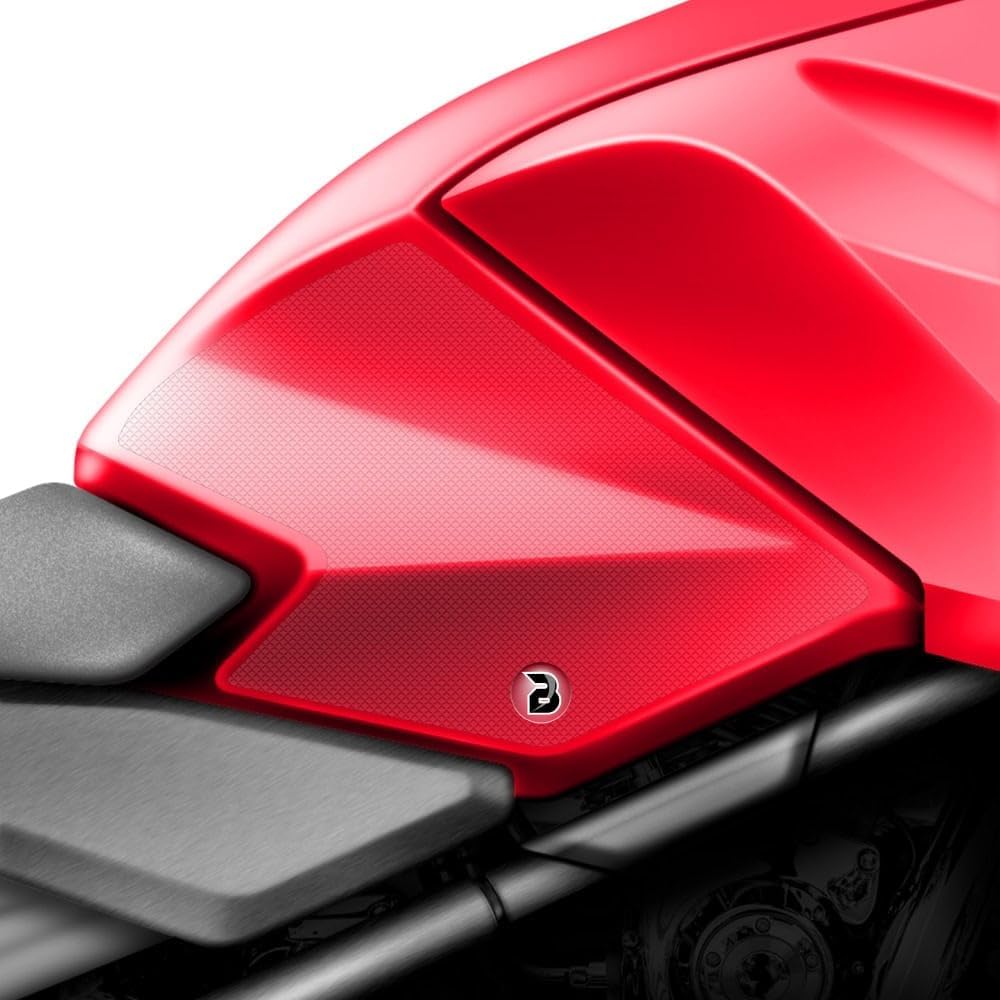 BLOQ Motorcycle Tank Grips compatible with CB1000 HORNET (2025-) HiGrip - CLEAR