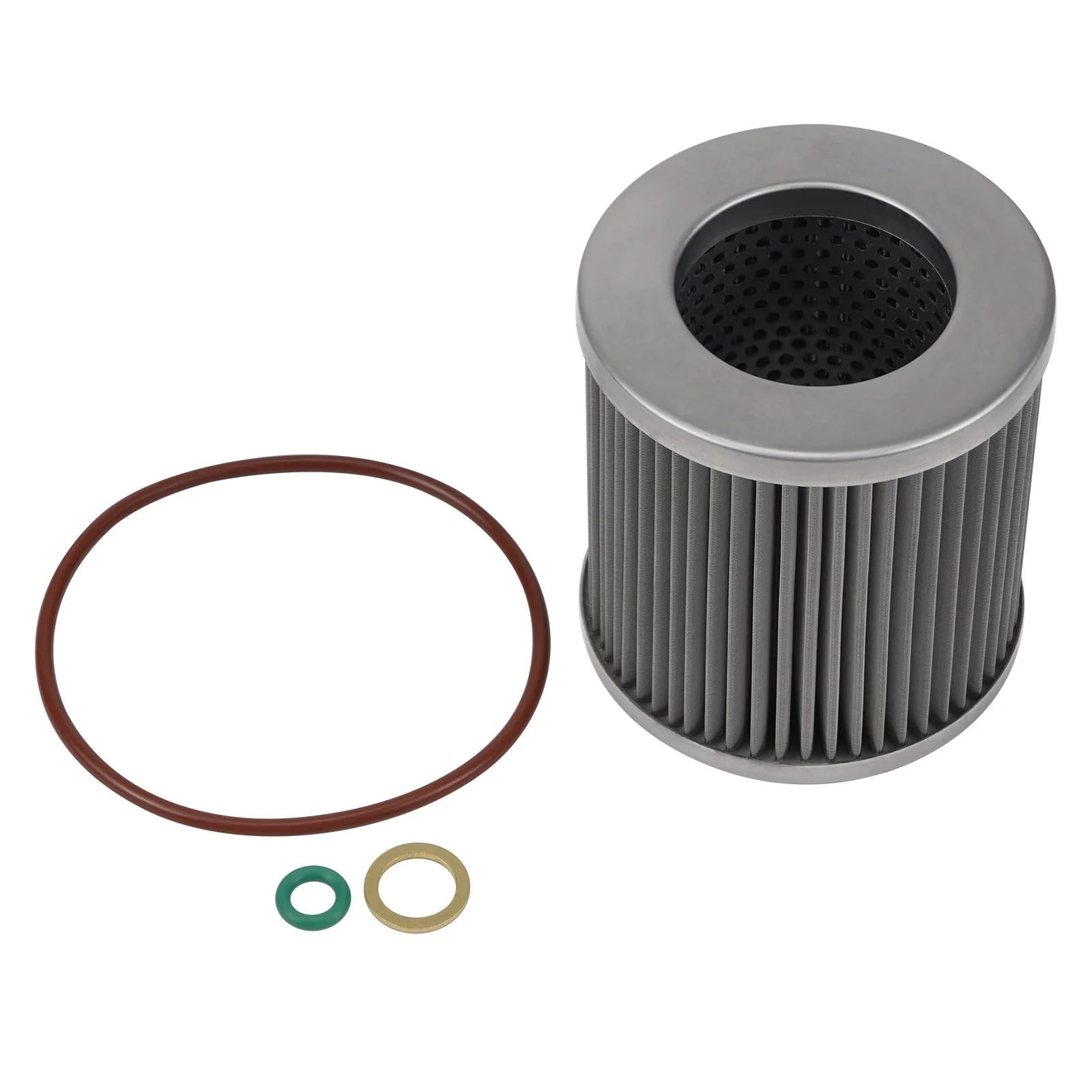 Filtr oleju stalowy pasujący do BMW N55 N54 F30 E90 E92 F20 F10 E60 F22 F01 F32 F36 X5 E70 F15 X1 E84 X3 E83 F25 335i 530i filtr oleju z pierścieniem uszczelniającym
