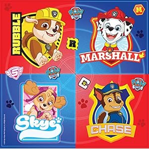 Amscan 9903819 – Paw Patrol Party Luncheon Servetten – 16 Pack