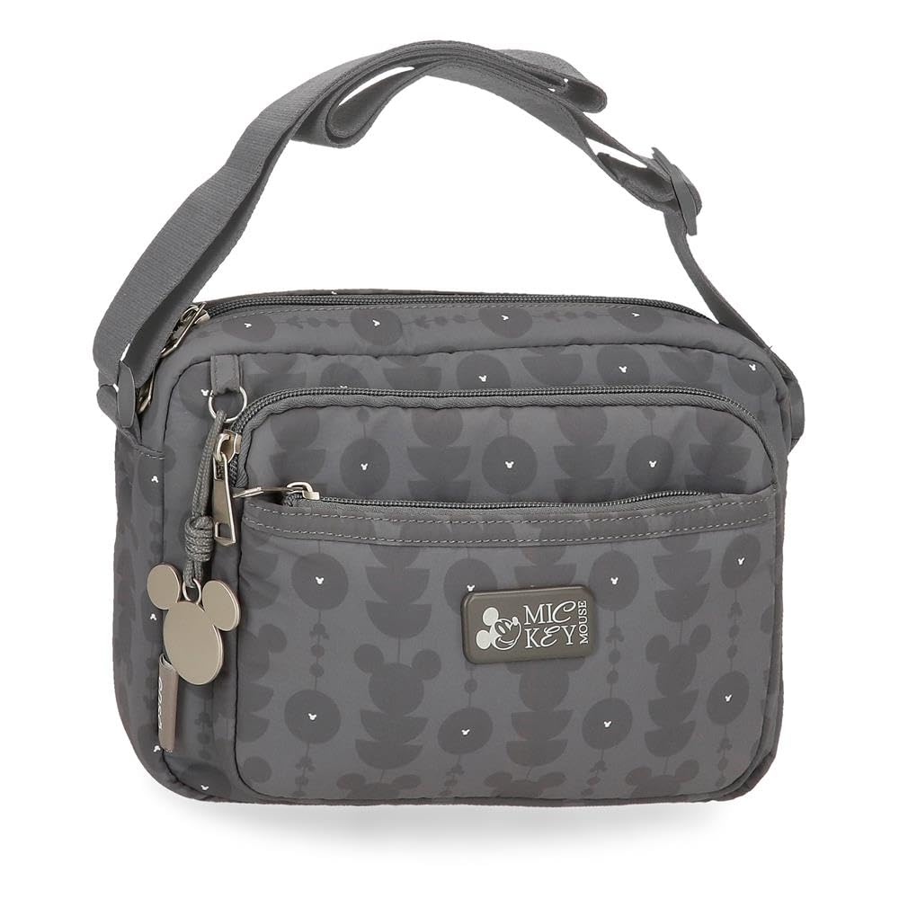 Joumma Disney Zenia Mickey Bag Anthracite 25x18x7 cm Polyester