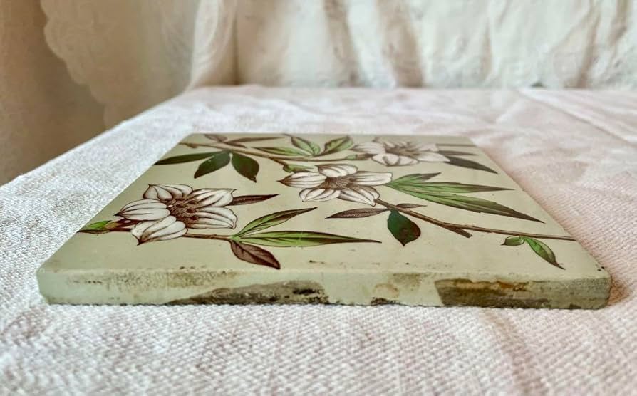 Amazon.co.jp: イギリスアンティークヴィクトリアンタイル2枚