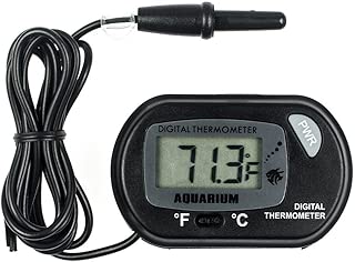 Zacro LCD Digital Aquarium Thermometer Fish Tank Water Terrarium Temperature - coolthings.us