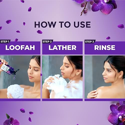 Miniatura 6 de LUX Gel de ducha Black Orchid Fragancia y Aceite de Enebro 8.3 fl oz8.28 FL .OZ