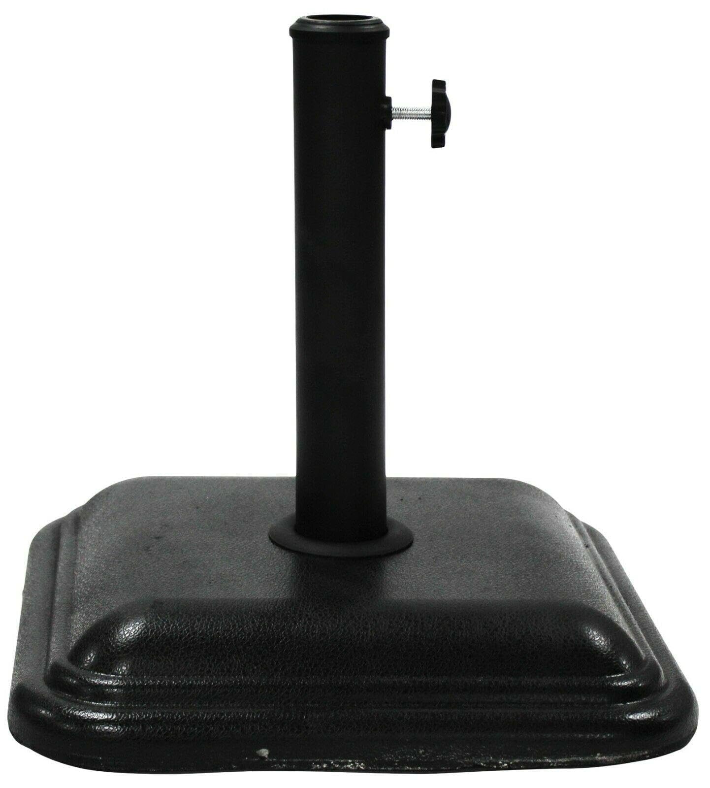 Gerimport Base Soporte de Sombrilla Pie de Parasol 12 KG Negro para MÁSTIL DIAMENTRO 3 CM - 4.5CM
