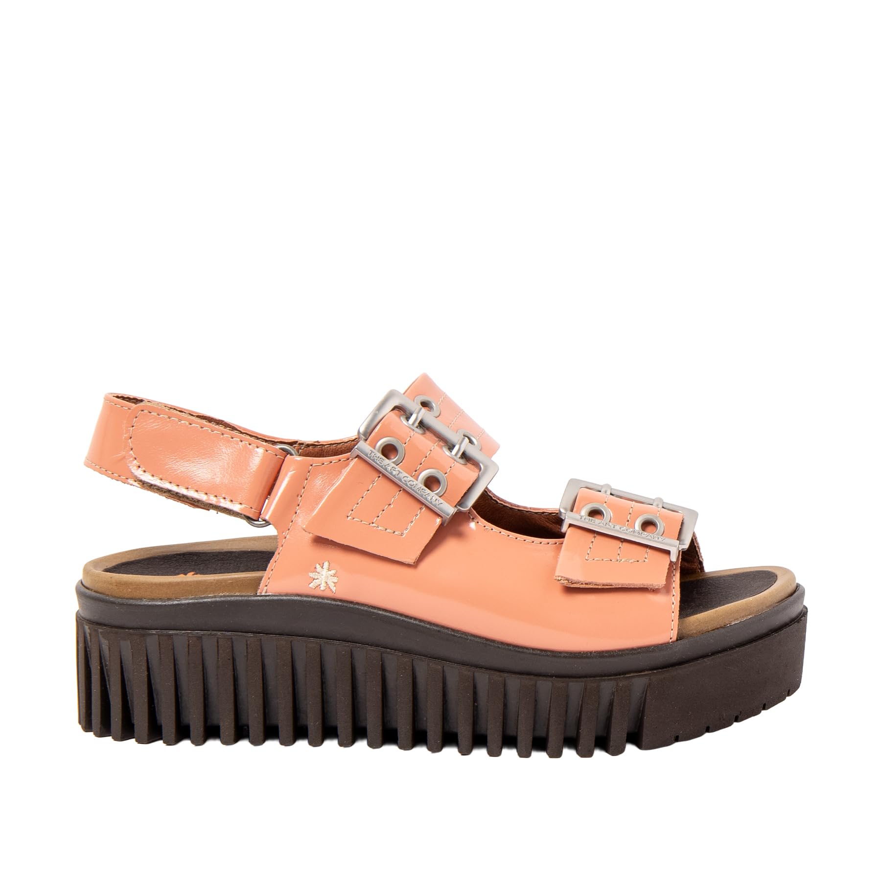 ART 1579 Brighton Flache Damen-Sandalen, Flamingo, Größe 39