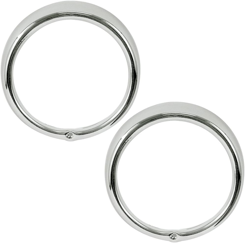 Headlight Rim, for Beetle 67-79, Pair, Compatible with Dune Buggy