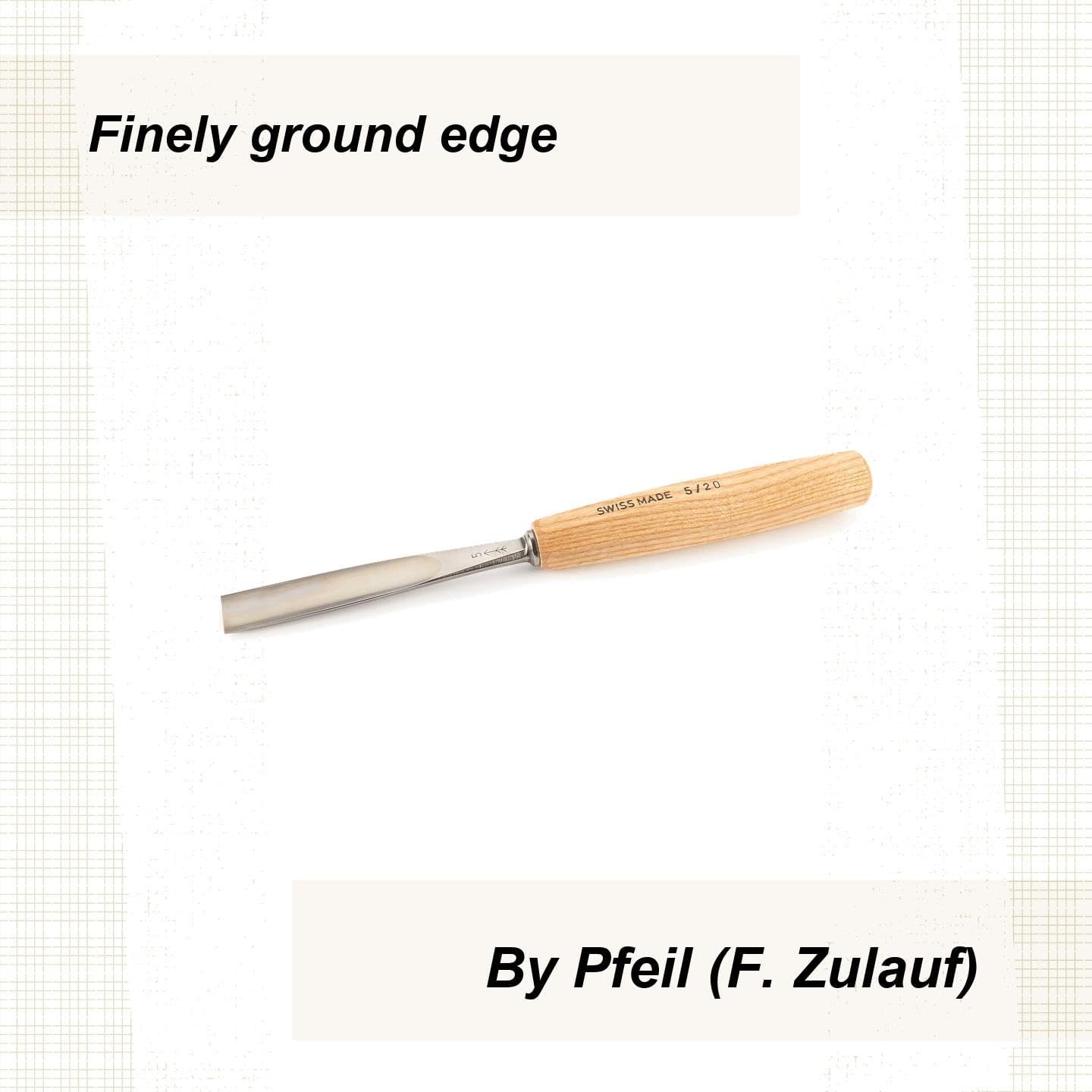 PFEIL "Swiss Made" 20mm, Gouge, #5 Sweep