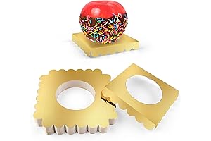 Golden Caramel Apple Party Boxes with Inserts