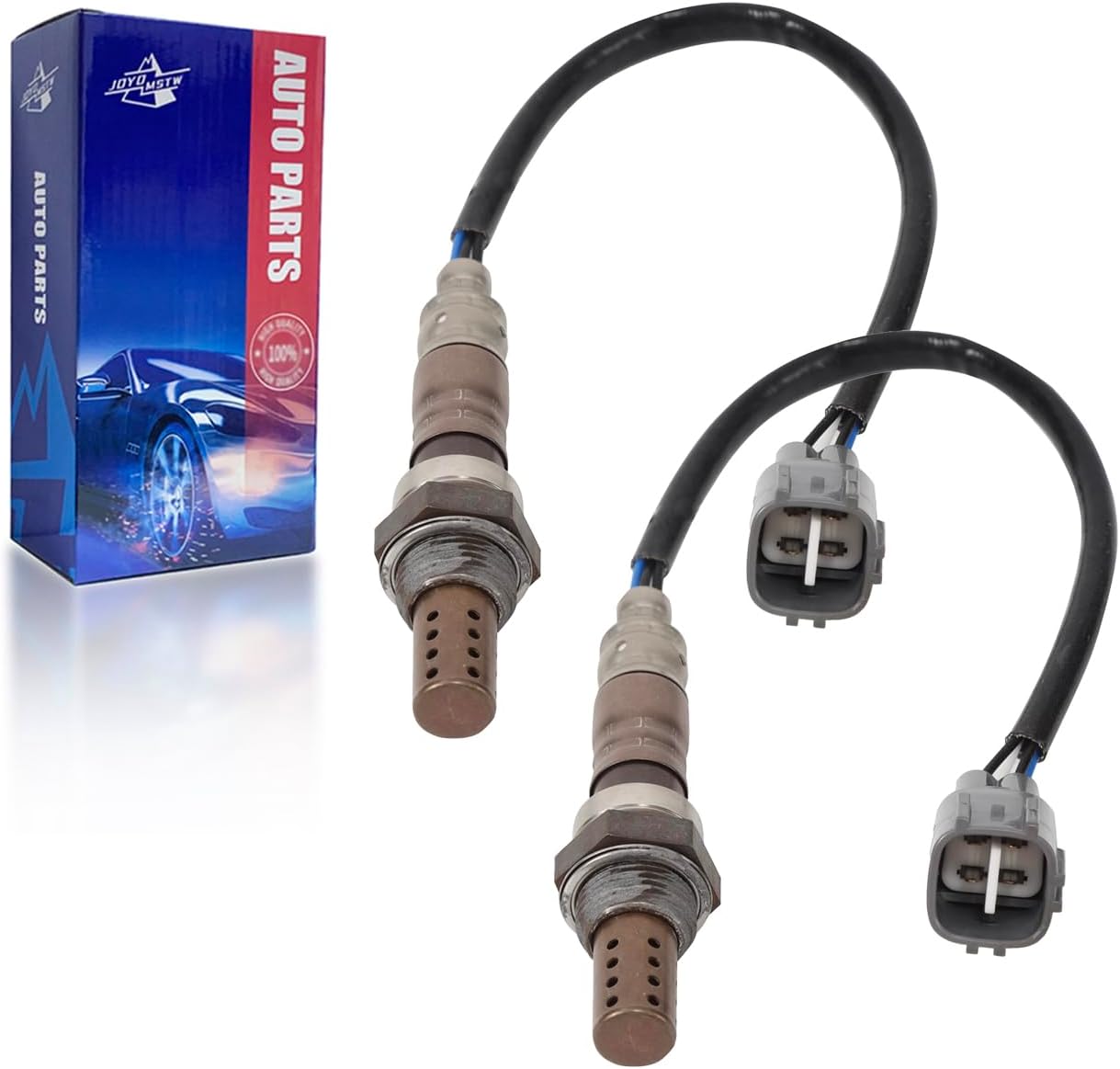 O2 Oxygen Sensor Downstream for Toyota 4Runner Avalon Camry FJ Cruiser Land Cruiser Sequoia Solara Tacoma Tundra Venza 2003-2016, for Lexus ES350 GX460 GX470 LX470 LX570, Replace 234-4260 2Pcs