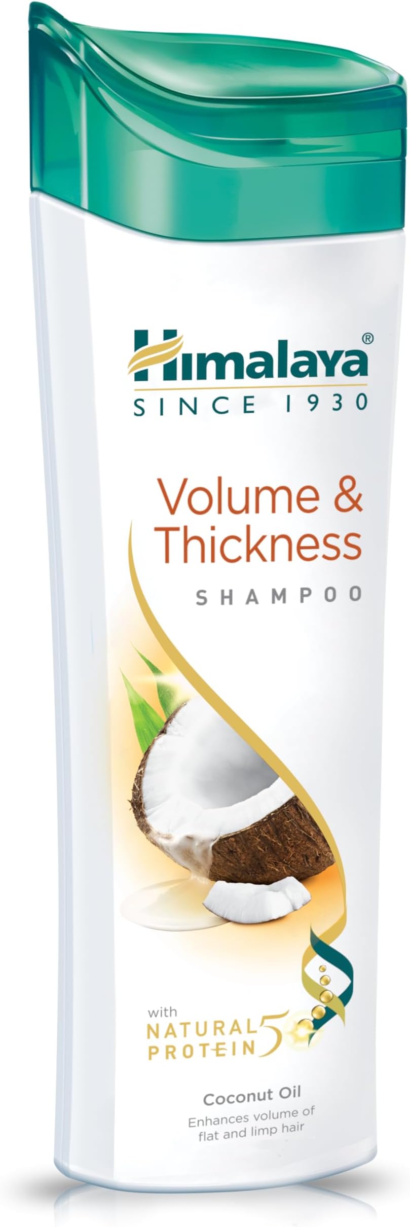 Volume and Thickness Shampoo with Coconut Oil, Provides Volume, Visibly Thick and Bouncy Hair, 400 ml