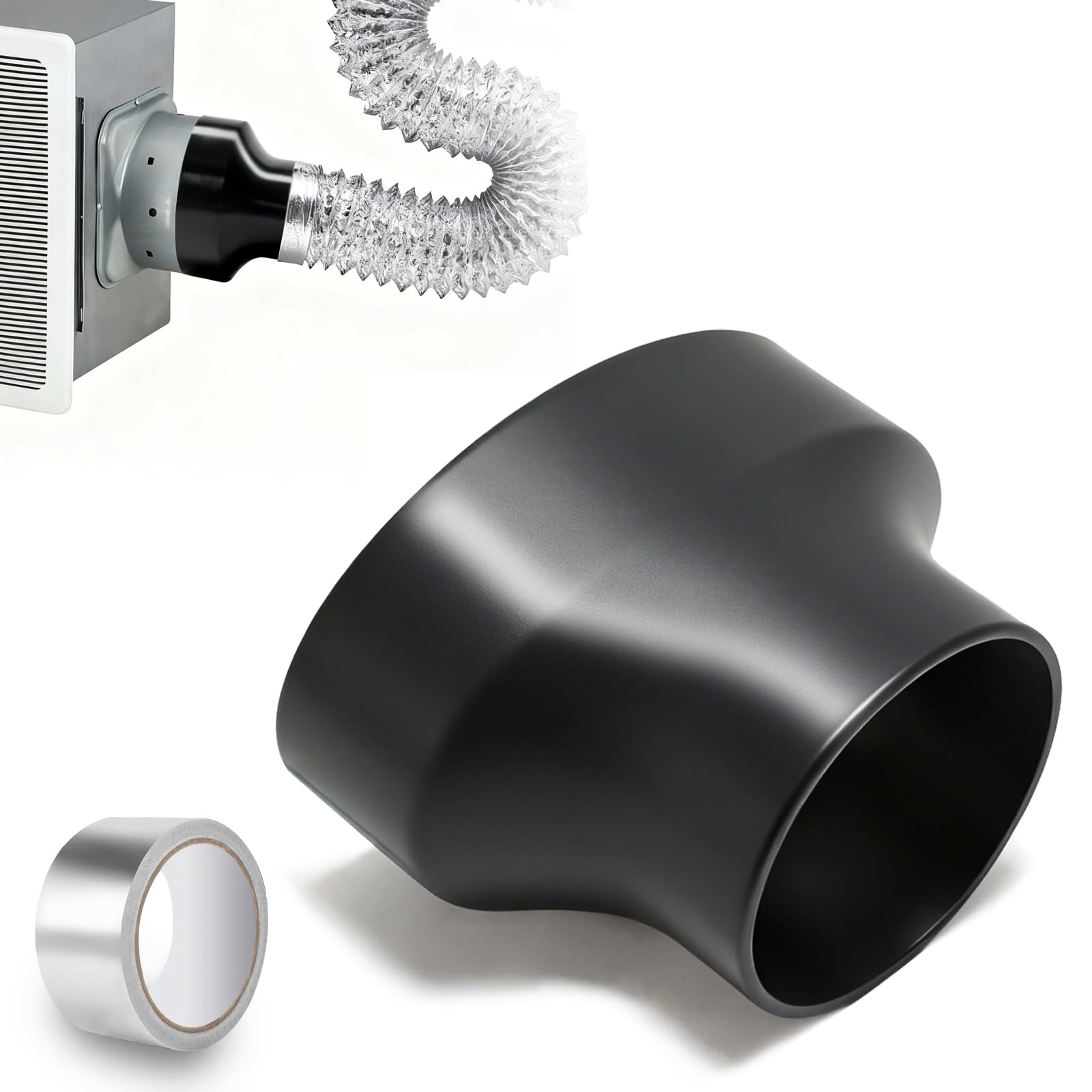 Réducteur de conduit résolvant l'incompatibilité de votre ventilateur Panasonic FV-0510VS