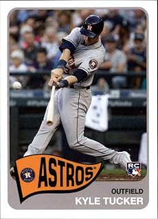 2019 Topps Throwback Thursday Baseball #49 Kyle Tucker RC Rookie Houston Astros 1965 Design