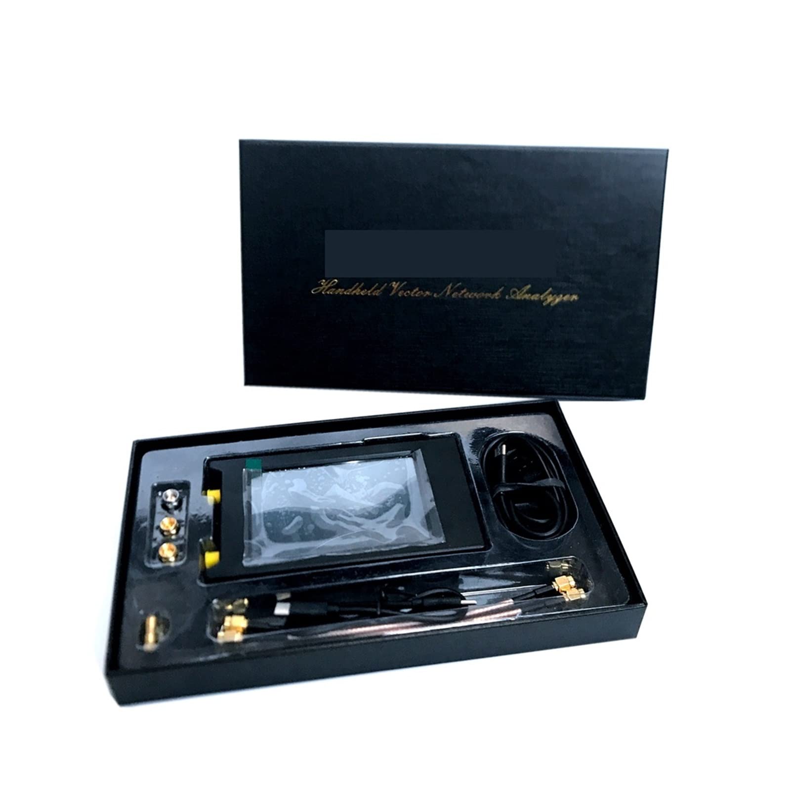 Spektrumanalysator, Vektor -Netzwerkanalysator VNA-H4 4. 0inch Display .2 Version 1950MAH Battery Vector Network Analyzer HF VHF UHF Antennenanalysator