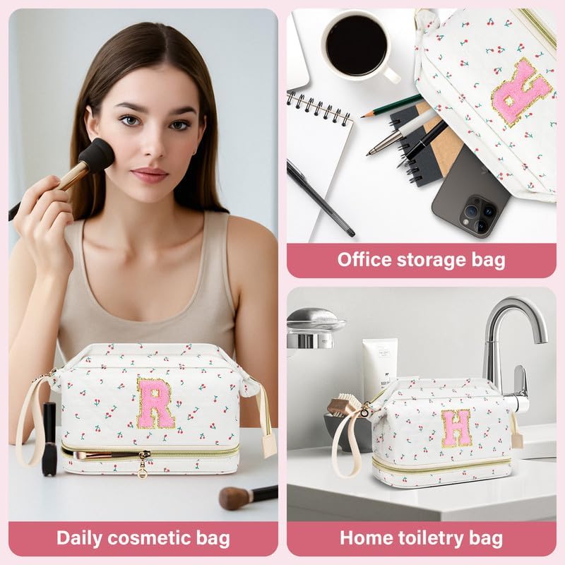 Miniatura 7 de Bolsa de maquillaje inicial, Cereza, Medium (3