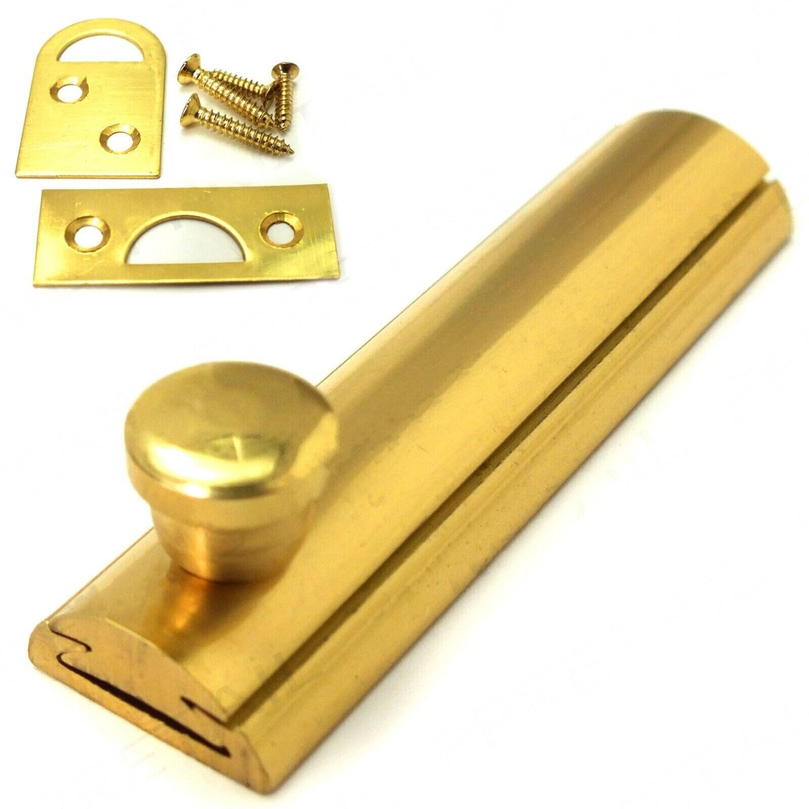 Boulon De Surface En Laiton Massif De 10,2 Cm, Serrures De Porte