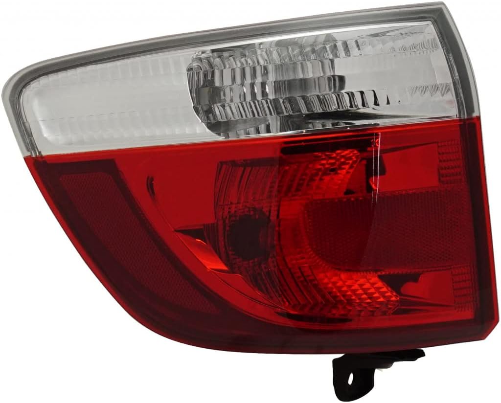 KarParts360 For Dodge Durango Tail Light Assembly 2011 2012 2013 Driver Side | w/Bulbs | CH2804103