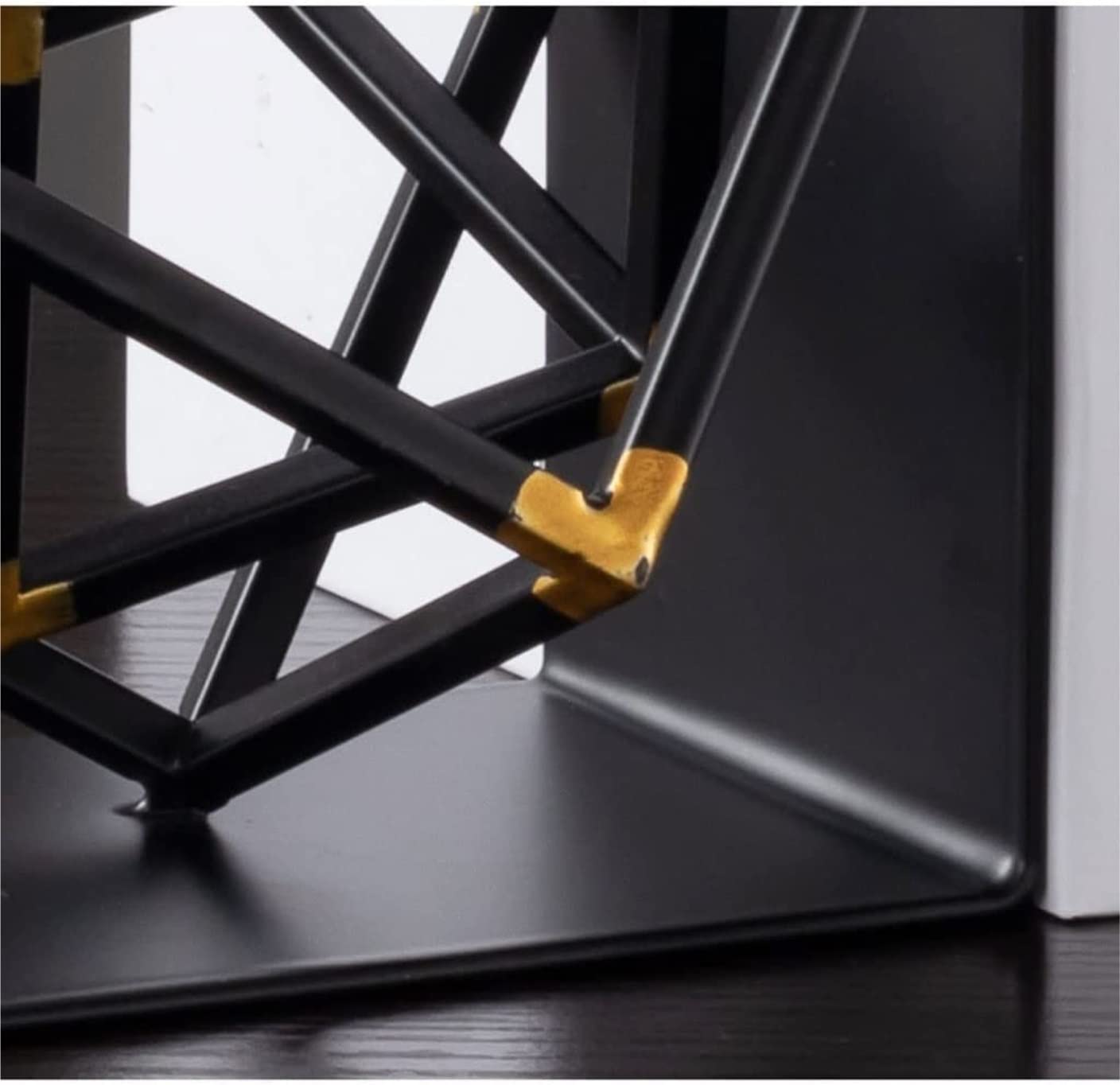 Podpórki do Książek Metalowa Kostka Bookends Półka Do Przechowywania Książek Bookend Dekoracja Biurowa Ornament Książka Kończy Się Home Decor Podpórka na Książki