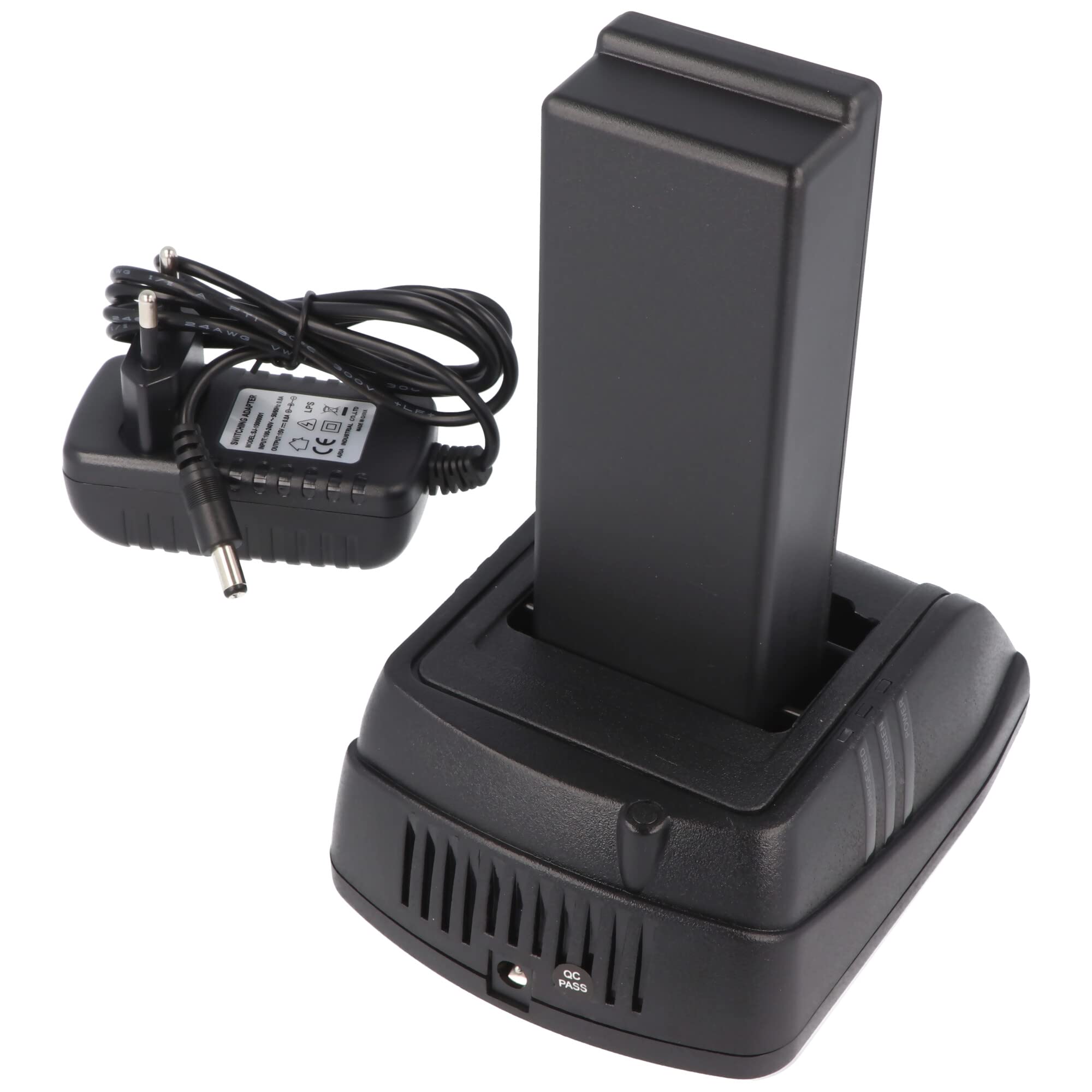 Chargeur pour kranakku 590 palfinger 960 avec focntion décharge avec adaptateur secteur