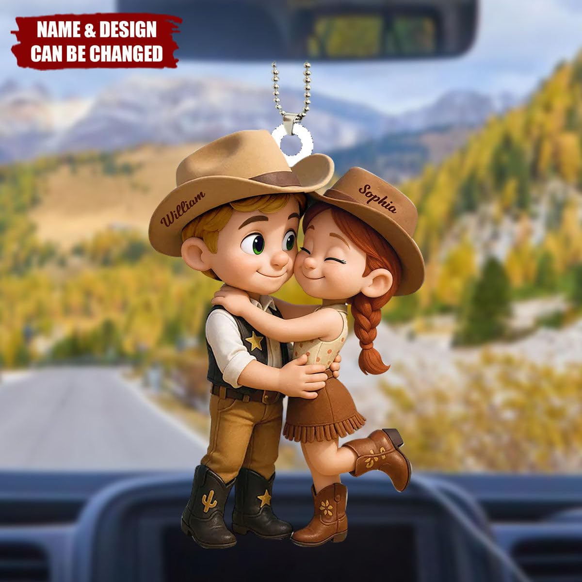 Auto Hanger - Western Cowboy Hoed Auto Decoratie | Decoratie