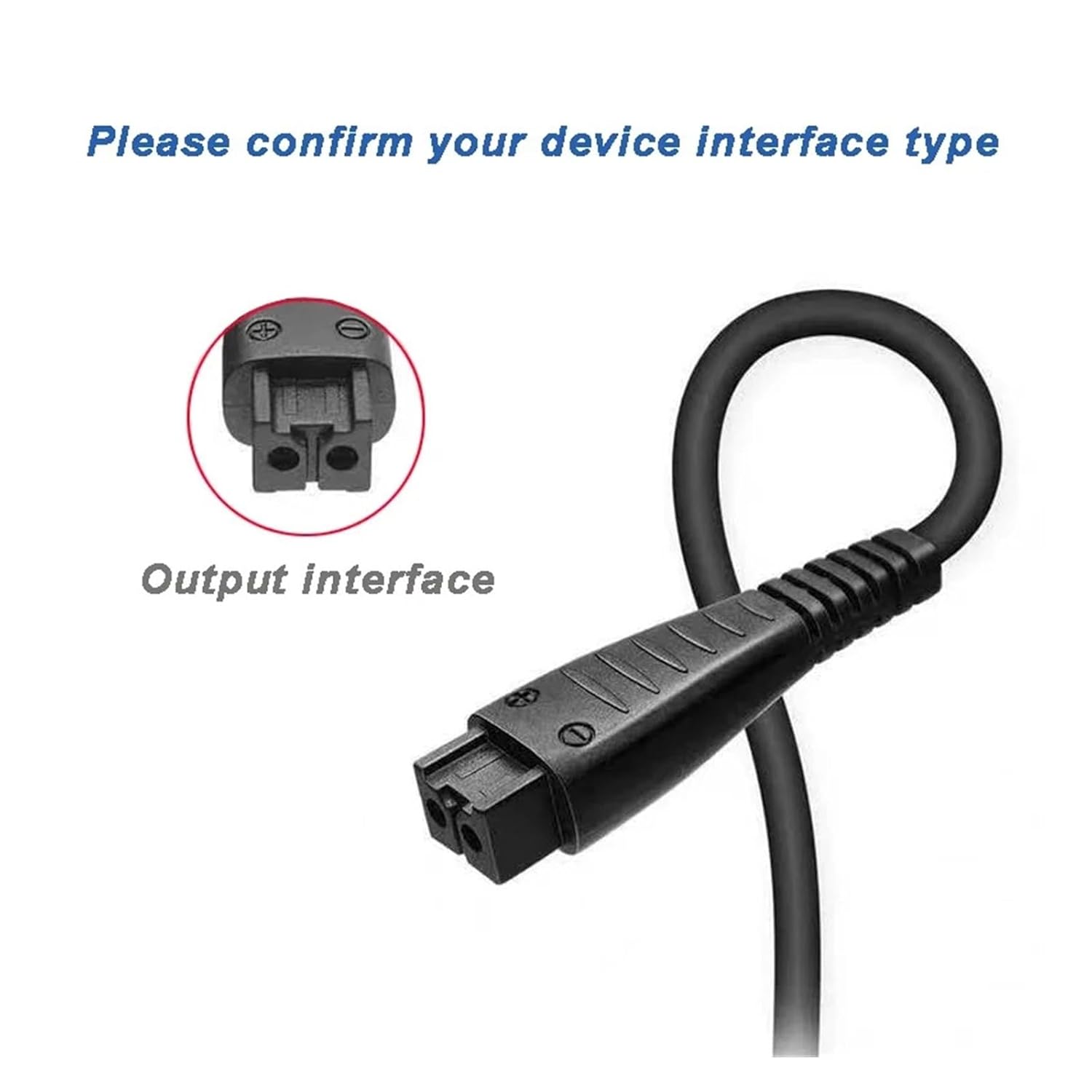 shaver charger 5.4V / 4.8V 1.25A Shaver Charger Adapter ，Compatible With Panasonic RE7-87, RE7-59, ES-LF50, ES-LA10, ES-LA50, ES-LA92, Arc3, Arc4, Arc5