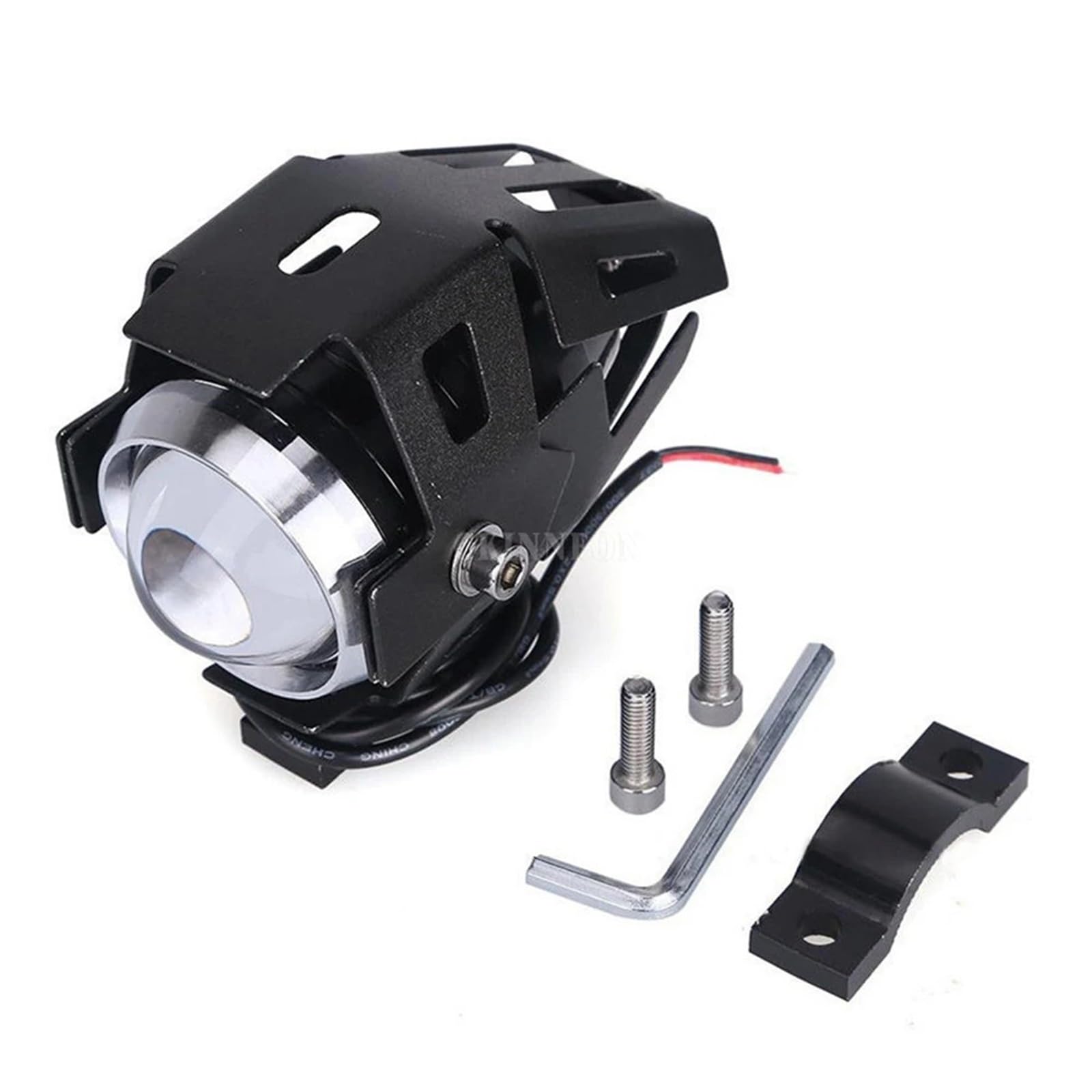 Anabbaglianti Faro per moto 3000LM Proiettore per moto DRL LED per moto Adatto per Bmw Adatto per Honda Adatto per Suzukia Luci per motociclette(U5-1PC)