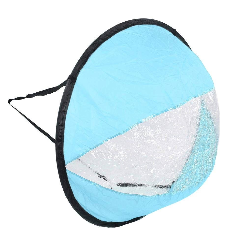 Vela del Vento sottovento, taffetà di Poliestere Durevole Pieghevole Kayak Vela Vento Finestra Trasparente Canoa Vento Vela Barca Sport Acquatici Accessori