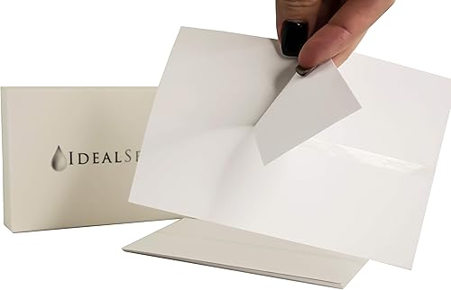 Caja blanca brillante de 300 cintas medidoras de doble franqueo de 5 1/4 x 3 1/2, repuesto compatible para PB 612-0, 612-7, 612-9 y 620-9 cinta de