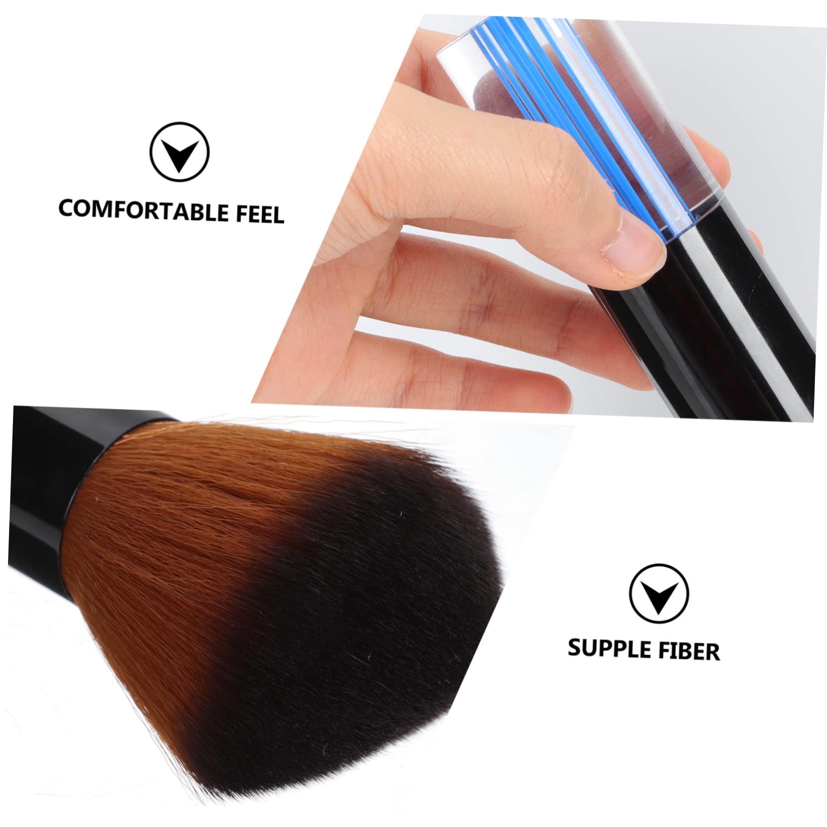 TOVINANNA Soft Bristle Brush Barber Neck Duster for Hair Duster Professional Beard Brush