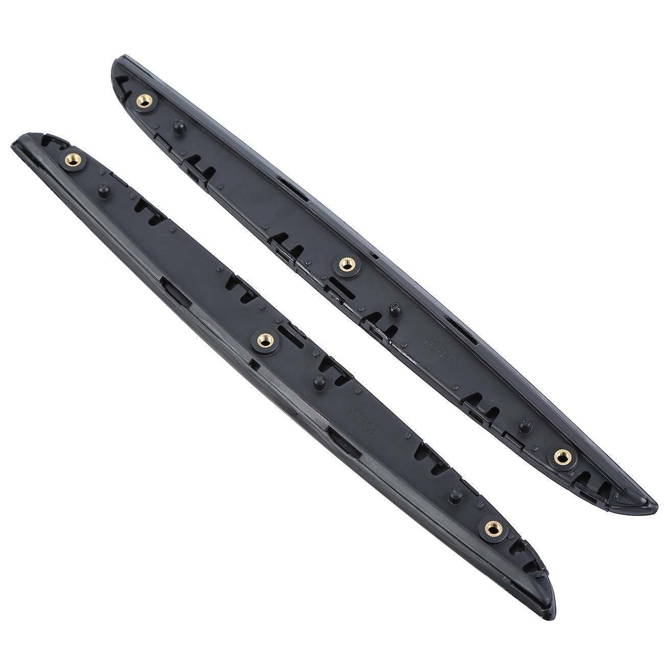 Grill Kühlergrill Limousine/Wagen Limousine/Kombi Racing Grill Motorhaube Augenlider Samger Paar Front Nierengrill Gloss Black Double Line Slat Für 3er E90 E91 2005-2008