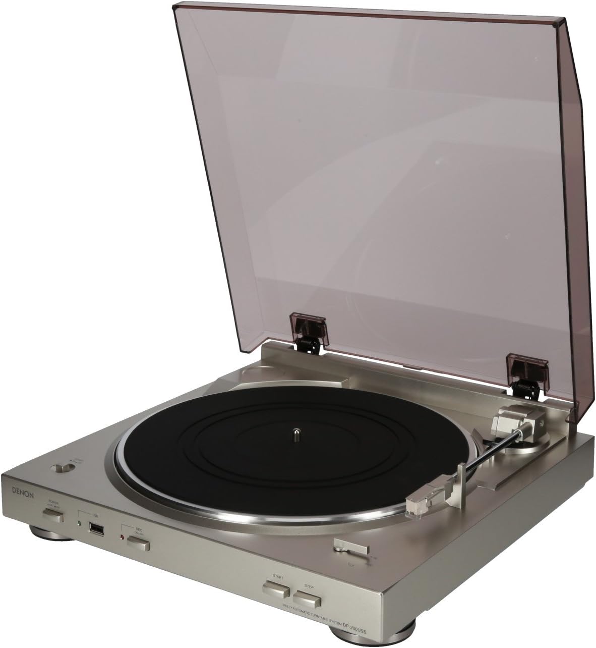 Denon DP-200USB Turntable - Silver
